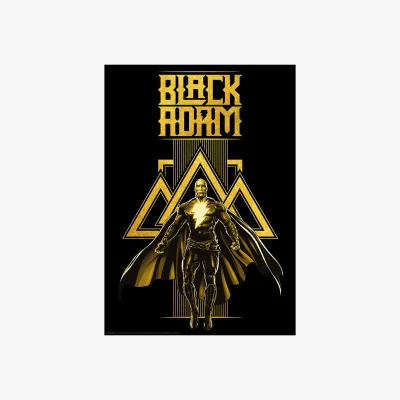 The Range DC Black Adam Limited Edition Art Print - Multi