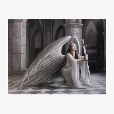 The Range The Blessing Canvas Plaque By Anne Stokes - White