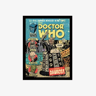 The Range Doctor Who (The Origin of Davros) Framed Print