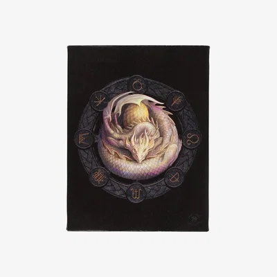 The Range Ostara Dragon Printed Canvas Plaque - Multicolour