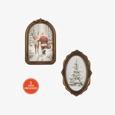 The Range Ornate Vintage Christmas Framed Print