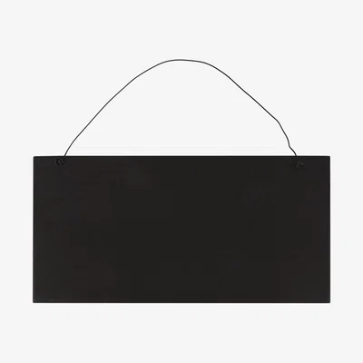 The Range Spooky Little Christmas Ghost Hanging Sign - Black