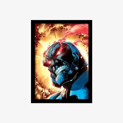 The Range DC Comics (Darkseid) Framed Print