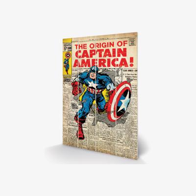 The Range Captain America (Origin) Wall Art