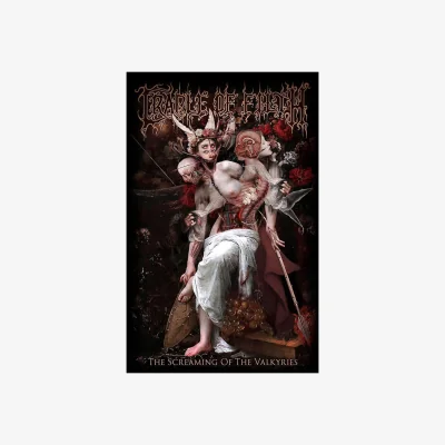 The Range Cradle Of Filth Screaming Of The Valkyries Textile Poster - Multicoloured