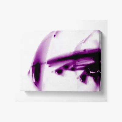 The Range Purple Alien Planet Canvas Print Wall Art - Yellow / 50.8cm