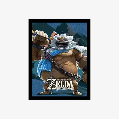 The Range The Legend of Zelda Breath Of The Wild (Daruk) Framed Print