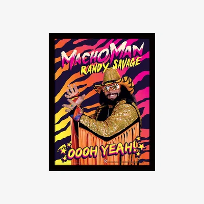 The Range WWE (Macho Man Randy Savage - Oooh Yeah!) Framed Print