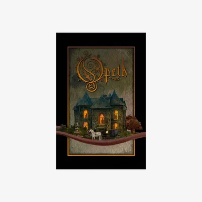 The Range Opeth In Cauda Venenum Textile Poster - Black