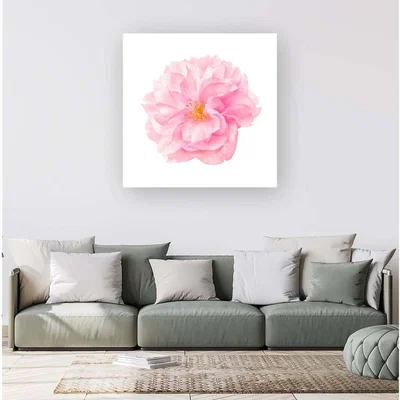 The Range Single Cherry Blossom Canvas Print - Pink / Medium