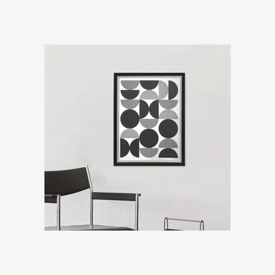 The Range Geometric Mirrored Wall Art - Multicolour