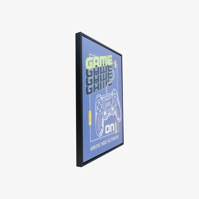 The Range Graphic Gaming Framed Print - Multicolour