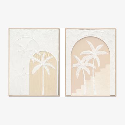 The Range 3D Palm Tree Textured Art