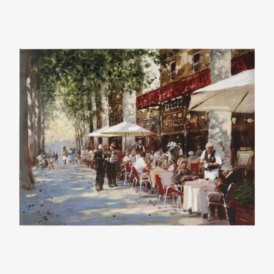 The Range Cafe Apres-Midi Canvas
