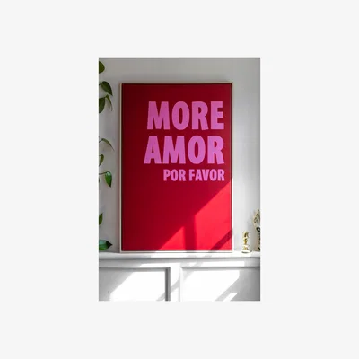 Rockett St George More Amor Canvas