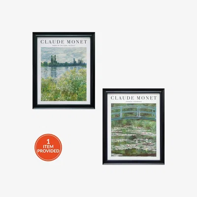 The Range Monet Framed Print