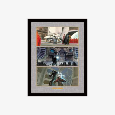 The Range Star Wars (The Final Battle) Framed Print
