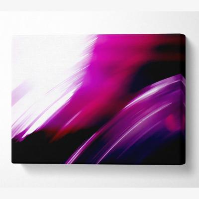 The Range Cerise Smearms Canvas Print Wall Art - Yellow / 81.28cm