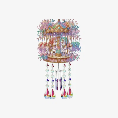 The Range Horse Carosel Diamond Painting Kit  - Multi
