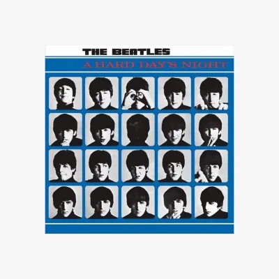The Range The Beatles Hard Days Night Steel Sign - Multicoloured