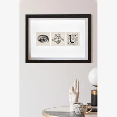 Rockett St George Eye Heart You Art Print