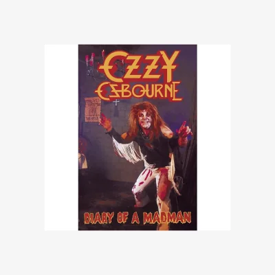 The Range Ozzy Osbourne Diary Of A Madman Textile Poster - Multicoloured
