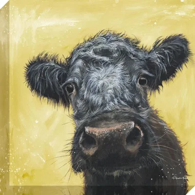 The Range Amelia Rose Clover The Cow Canvas