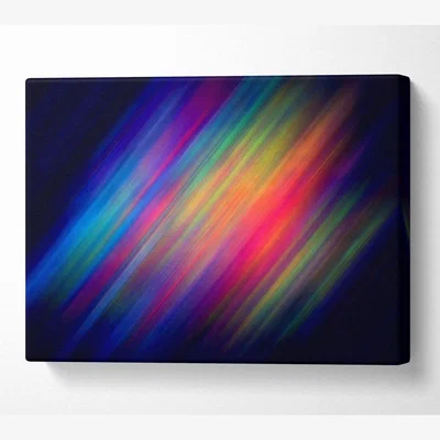 The Range Goniochromism Canvas Print Wall Art - Yellow / 101.6cm
