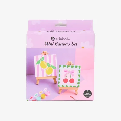 The Range Mini Canvas Painting Set