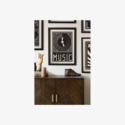 Rockett St George Lost In The Music Art Print - Available Framed Or Unframed