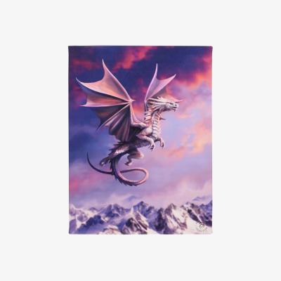 The Range Sky Queen Canvas Wall Plaque 25X19Cm - Blue