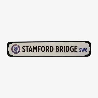 The Range Chelsea FC Deluxe Stadium Plaque - White/Blue/Black