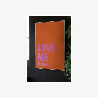 Rockett St George Love Me Tender Canvas