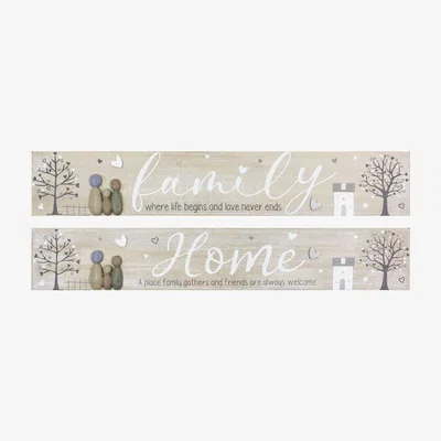The Range Family Home Wooden Plaque