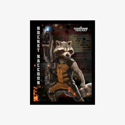 The Range Guardians Of The Galaxy (Rocket Raccoon) Framed Print