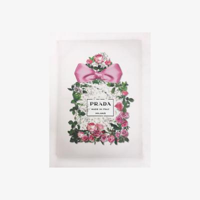 The Range Luxury Floral Perfume Bottle Canvas