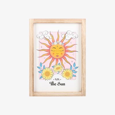 The Range Radiant Sun Framed Wall Art Print For Cheerful Spaces - Multicolor