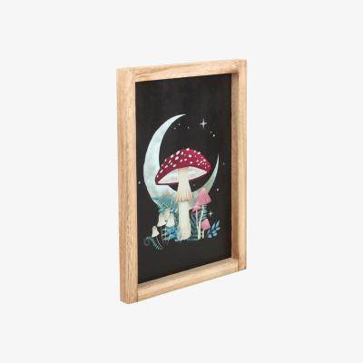 The Range Enchanted Forest Mushroom Wall Art Print - Multicolor