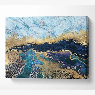 The Range The Marble Road - Yellow / Small 14 x 20 Inches