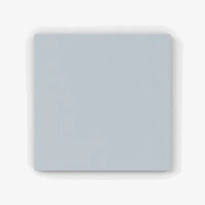 The Range Ash Grey HD Metal Print - Grey / 30cm