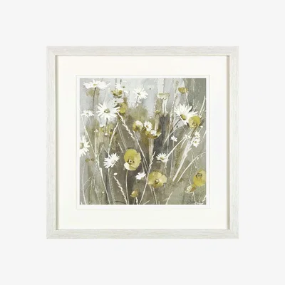 The Range Gathering White Daisies in Frame