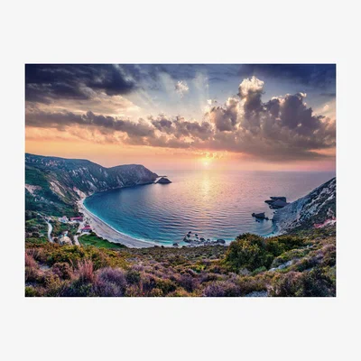 The Range Views Across The Cove Canvas