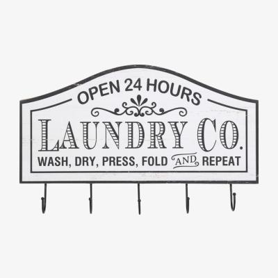 The Range Self Service Laundry Hook Wall Plaque