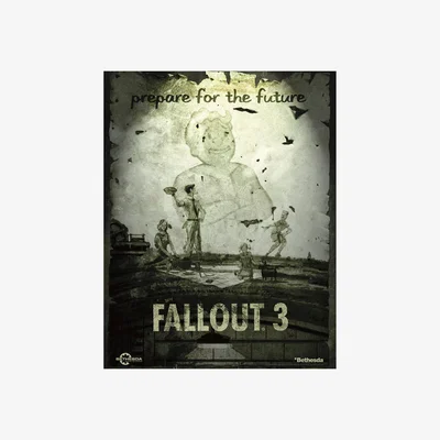 The Range Fallout 3 Limited Edition Art Print - Multi