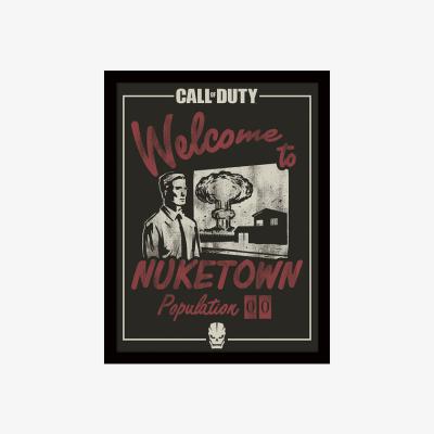 The Range Call of Duty (Nuke Town) Framed Print