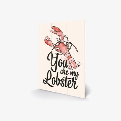 The Range Friends (You Are My Lobster) Wall Art