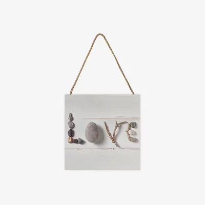 The Range Ian Winstanley (Stone Love) Wooden Block - White