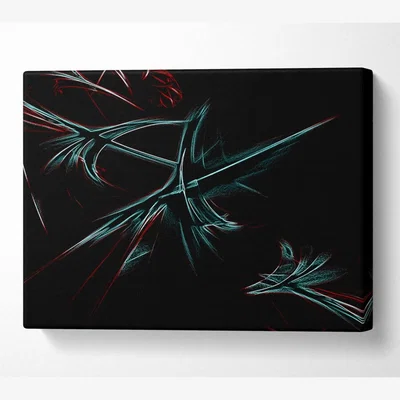 The Range Spike Attack Canvas Print Wall Art - Yellow / 35.56cm