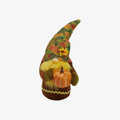 The Range Halloween Pumpkin Harvest GONK Gnome Decoration - Multicolour