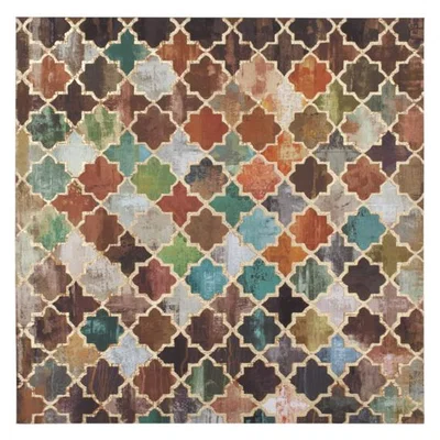 The Range Tile Pattern Moroccan Canvas